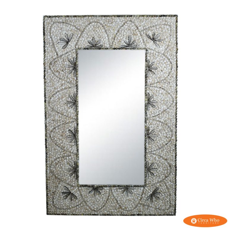Palm Beach Paradise Shell Mirror