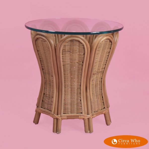 Palm Frond Side Table