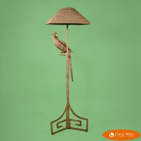 Parrot Floor Lamp Mario Lopez Torres By the Mexican designer Mario Lopez torres vintage conditidion