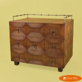Pencil Reed 5 Drawer Nightstand