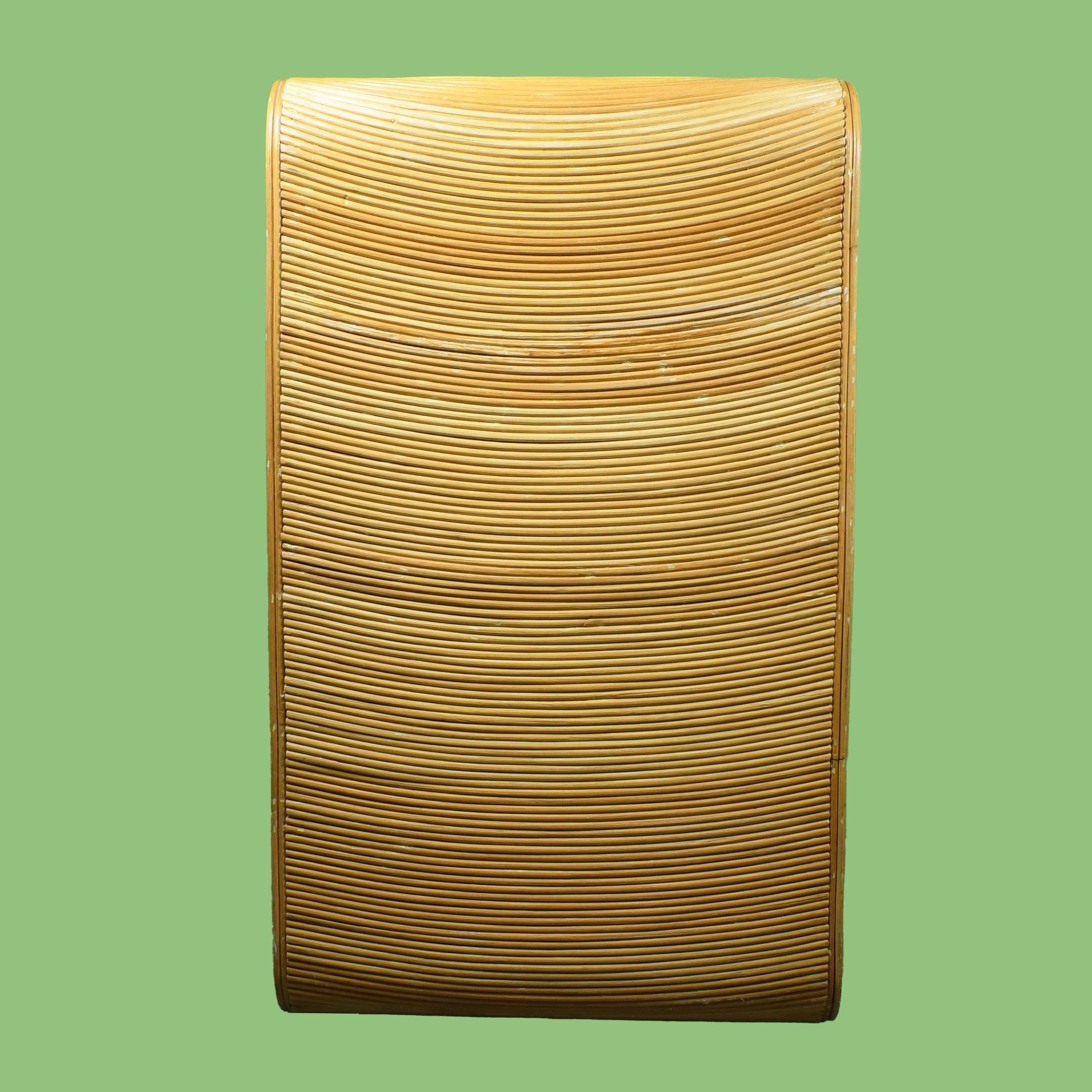 Pencil Reed Crespi Style Double Dresser