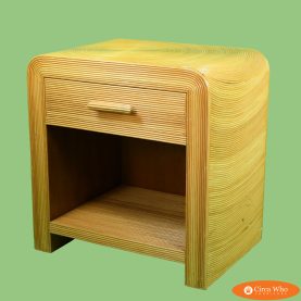Pencil Reed Crespi Style Nightstand