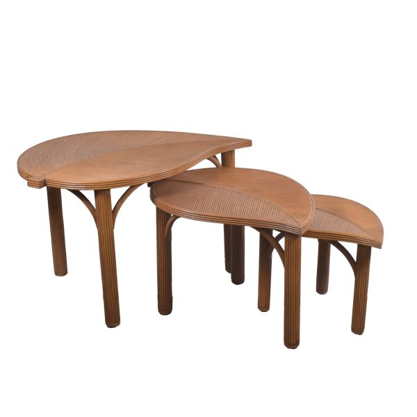 Pencil Reed Leaf Nesting Tables