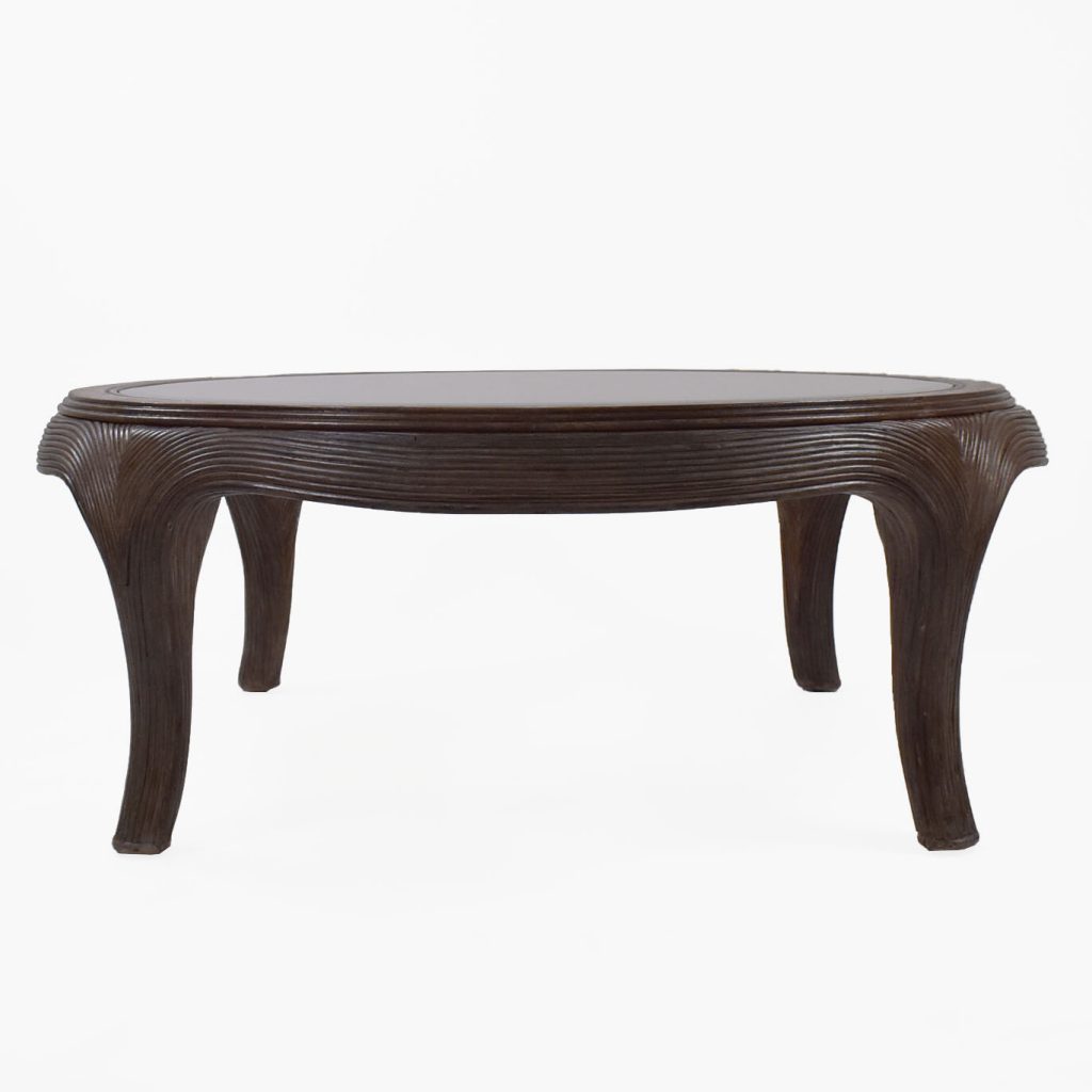 Pencil Reed Round Coffee Table | Circa Who