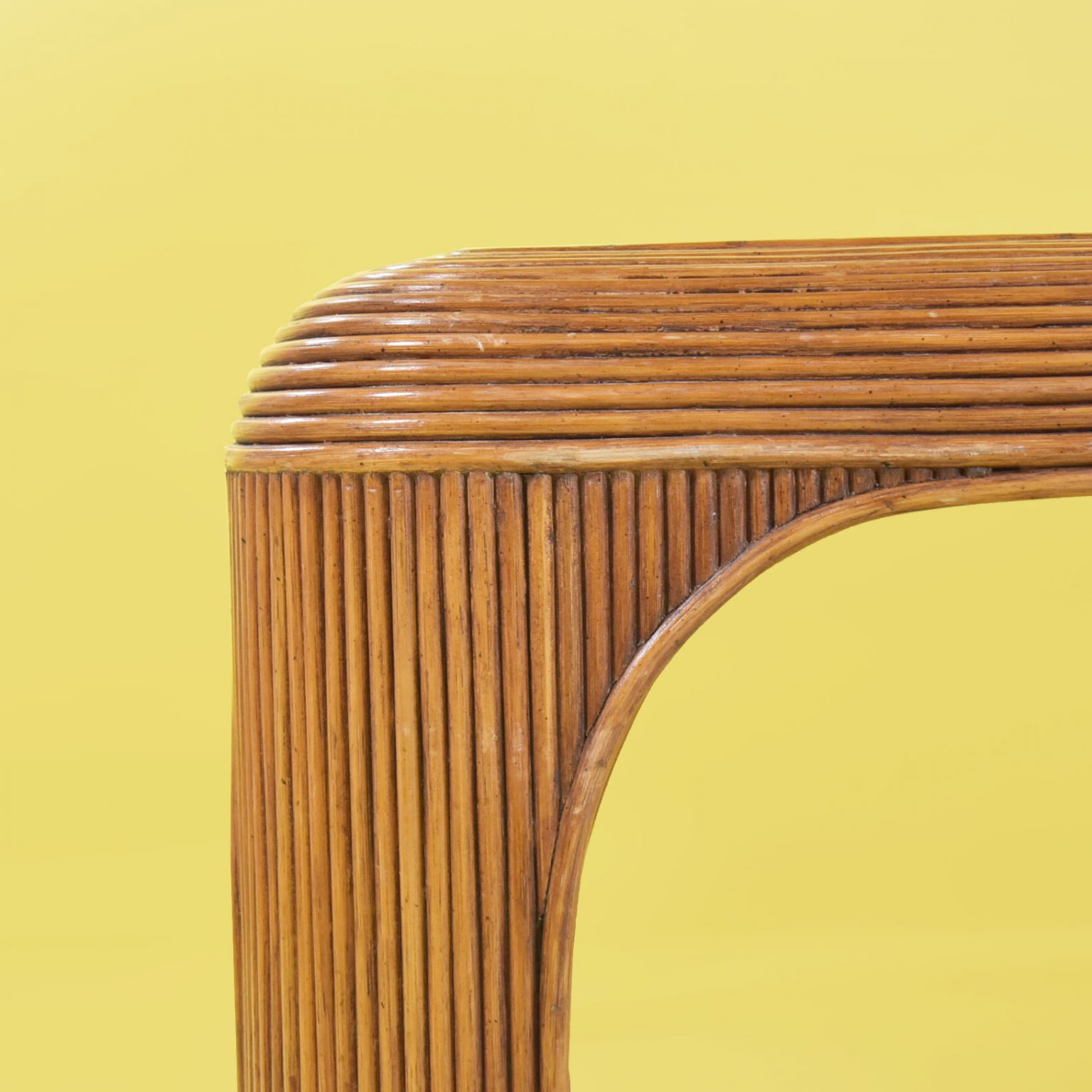 Pencil Reed Square Coffee Table Circa Who