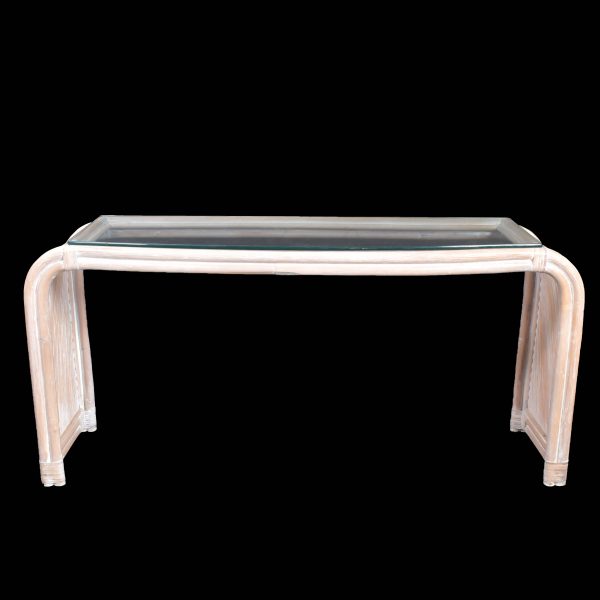 Pencil Reed Waterfall Console