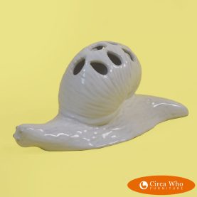 Petite Ceramic Snail