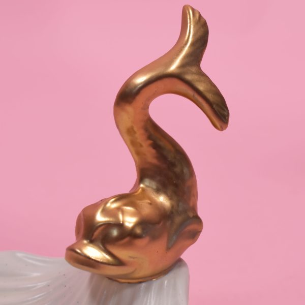 Petite Gold Koi Fish Figure