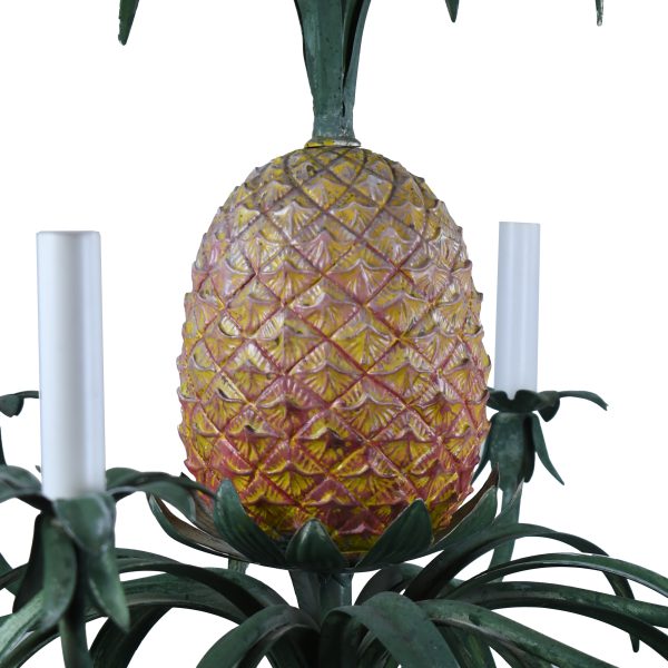 Pineapple Tole Chandelier