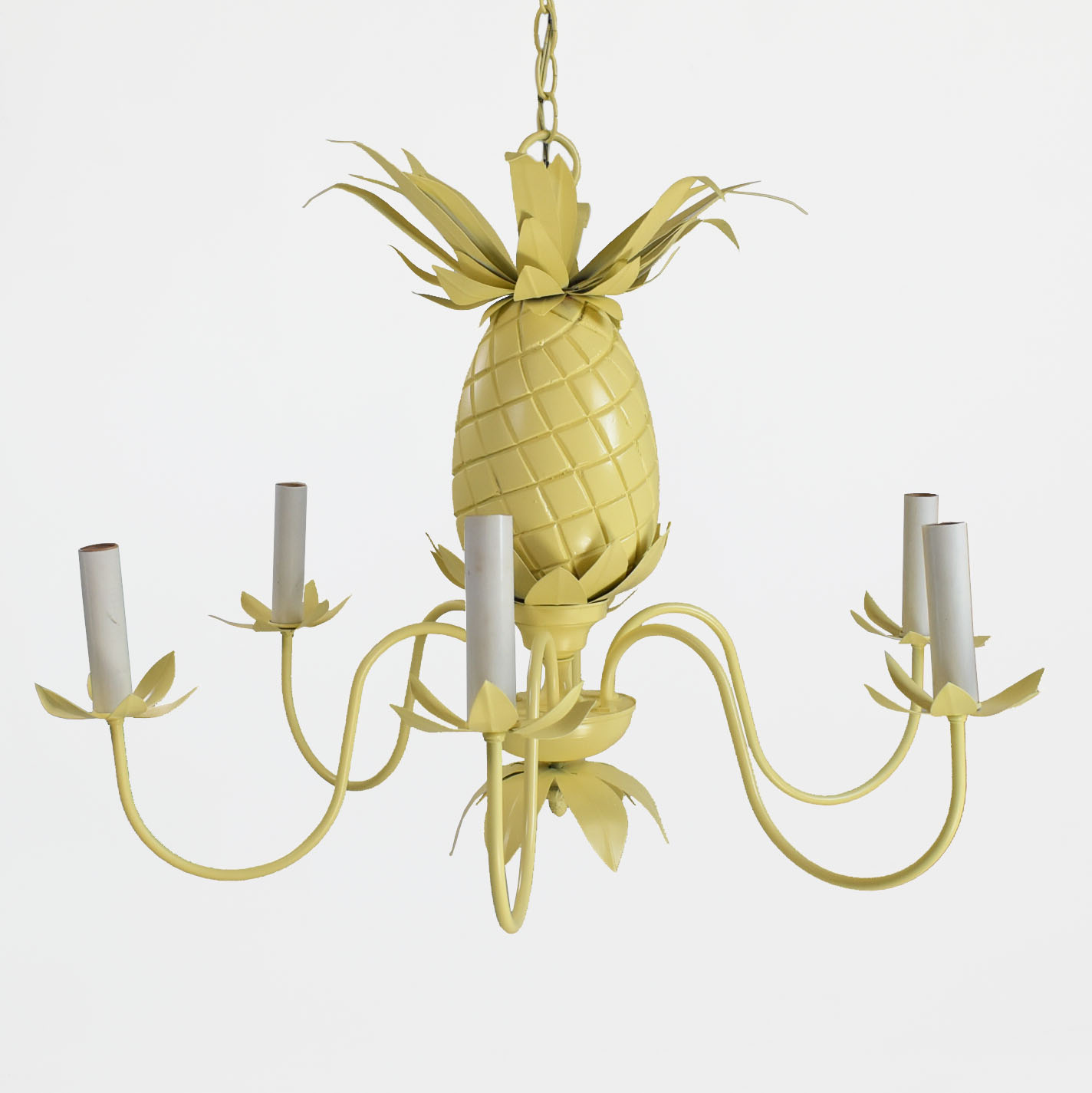 Pineapple With Leaves Chandelier