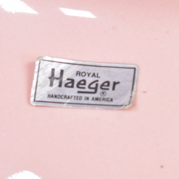 Pink Ginger Jar by Haeger