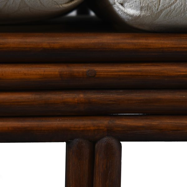 Pretzel Rattan Settee