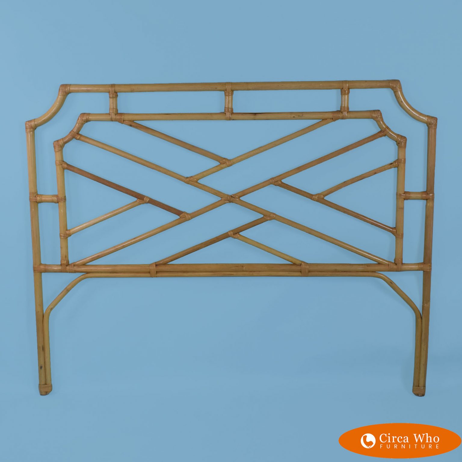 Queen Bamboo Fretwork Headboard Circa Who