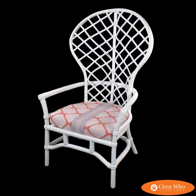 Rattan Balloon Back Chair By Ficks Reed