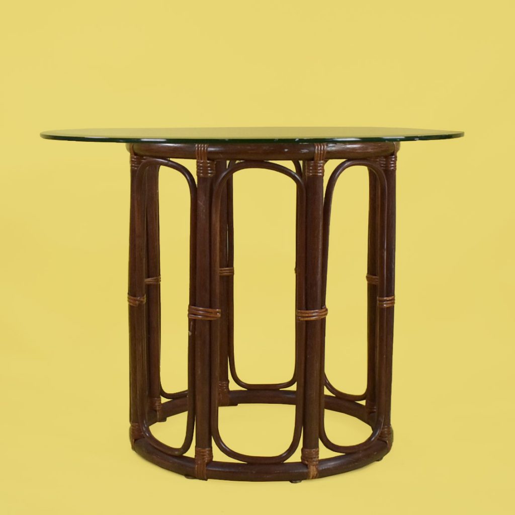 Rattan Bistro Table Circa Who