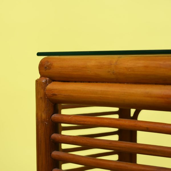 Rattan Geometrical Dining Table