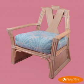 Rattan Pagoda Lounge Chair
