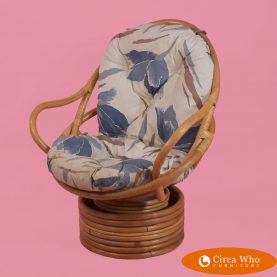 Rattan Papasan Style Chair
