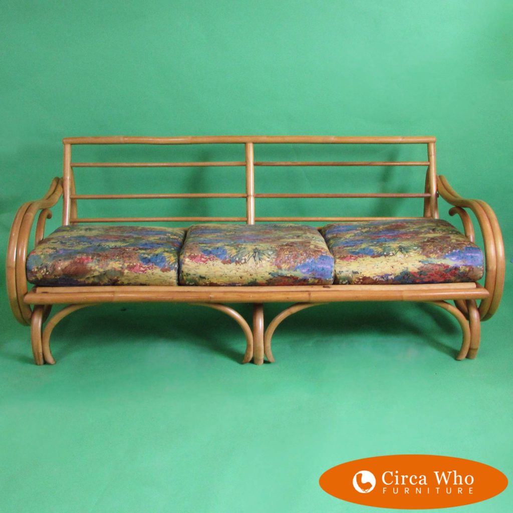 Rattan Sofa Circa Who