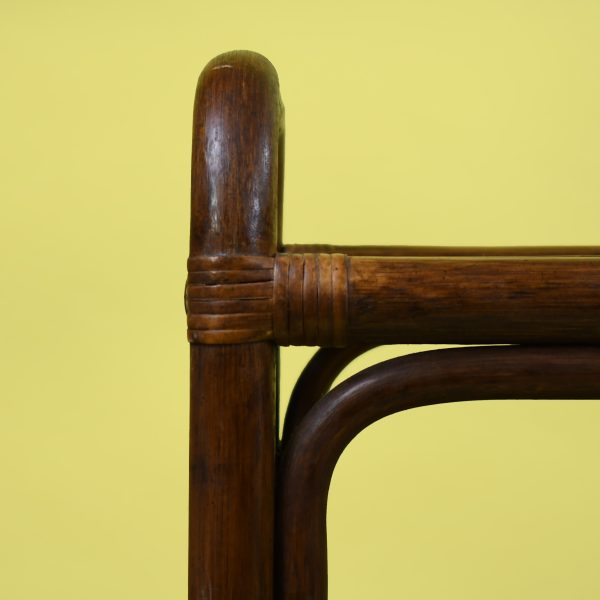 Rattan and Cane Bar Cart