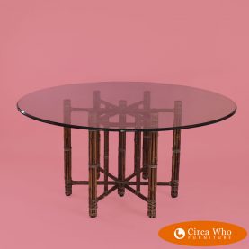 Round McGuire Dining Table