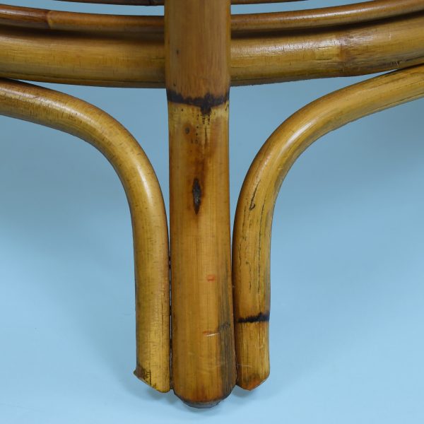 Round Rattan Albini Style Coffee Table