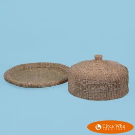Round Tray with Dome Top by Mario Lopez Torres