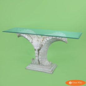 Serge Roche Blonde Palm Console