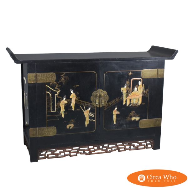 Vintage Chinoiserie Console/Server