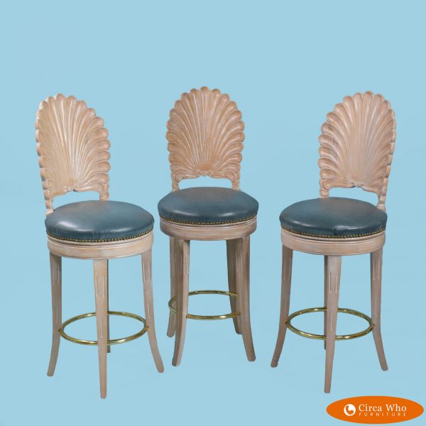 Set of 3 Grotto Counter Stools