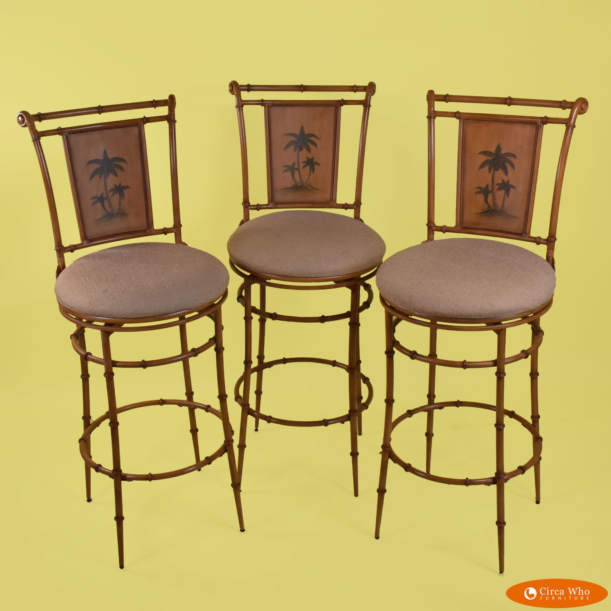 Faux Bamboo Dining Set Circa Who
