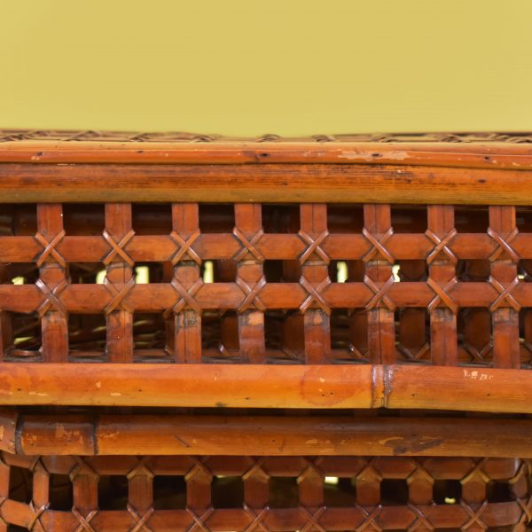 Set of 3 Split Bamboo Nesting Corner Tables