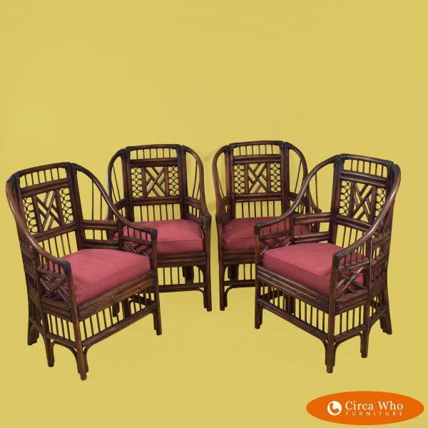 Set of 4 Brighton Pavillion Style Chairs