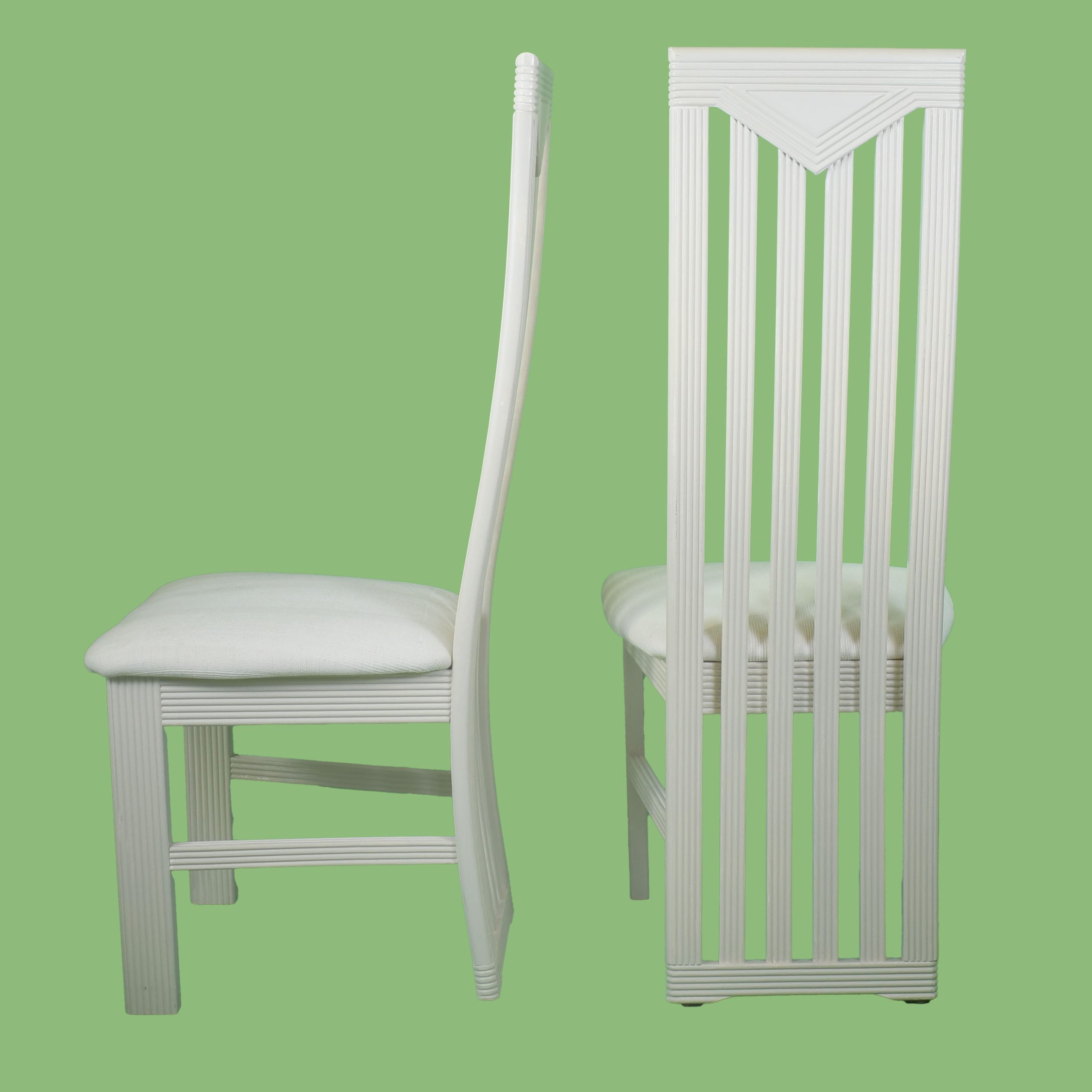 Set of 6 Dining Chairs in the Style of Pietro Constantini