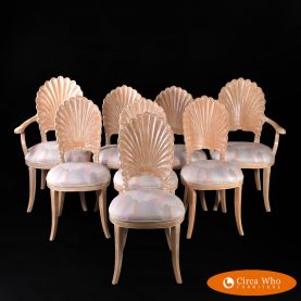 Set of 8 Grotto Style Chairs
