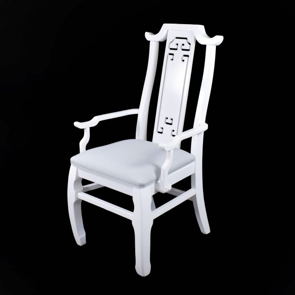 Set of 8 Pagoda Dining Chairs