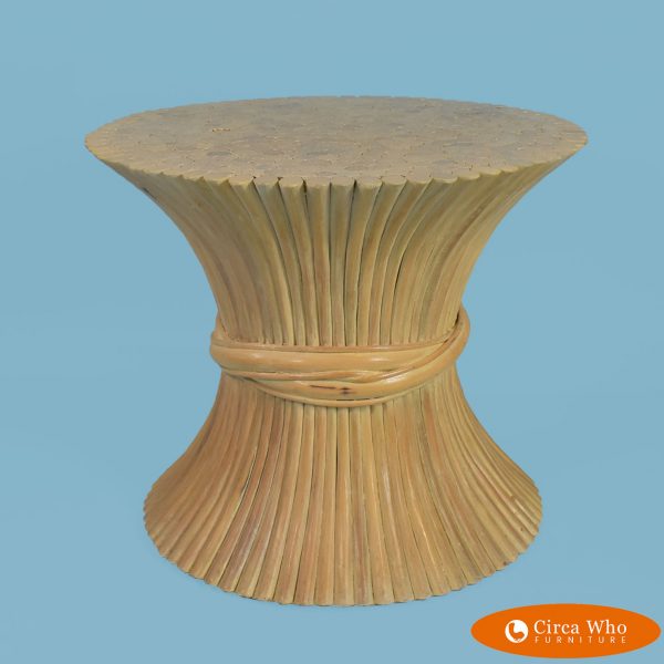 Sheaf of Wheat Style Side Table