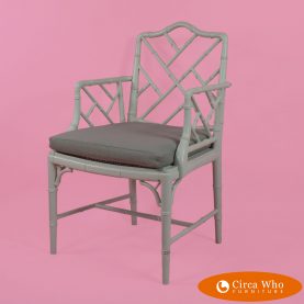 Single Chippendale Arm Chair
