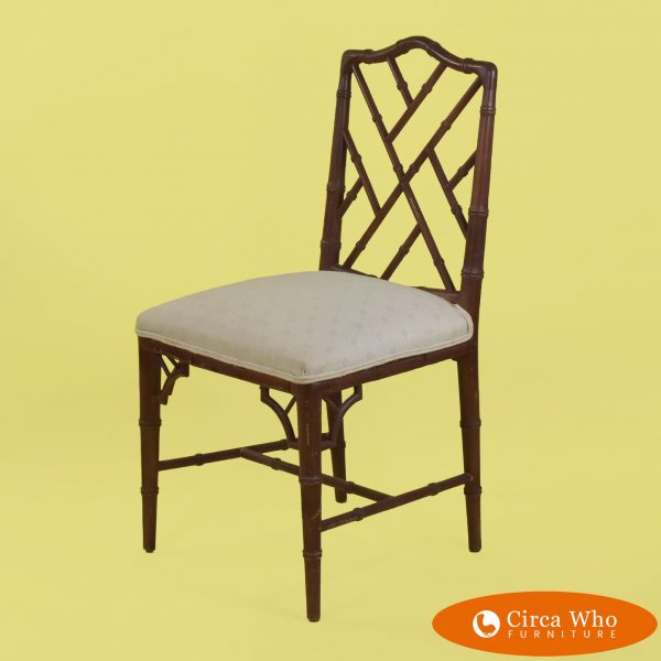 Single Chippendale Side Chair