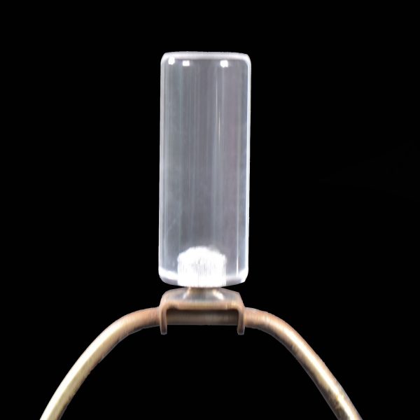 Single Lucite Midcentury Table Lamp