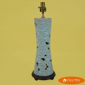 Single Modernist Aqua Lamp