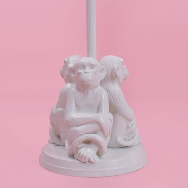 Single Monkey Table Lamp