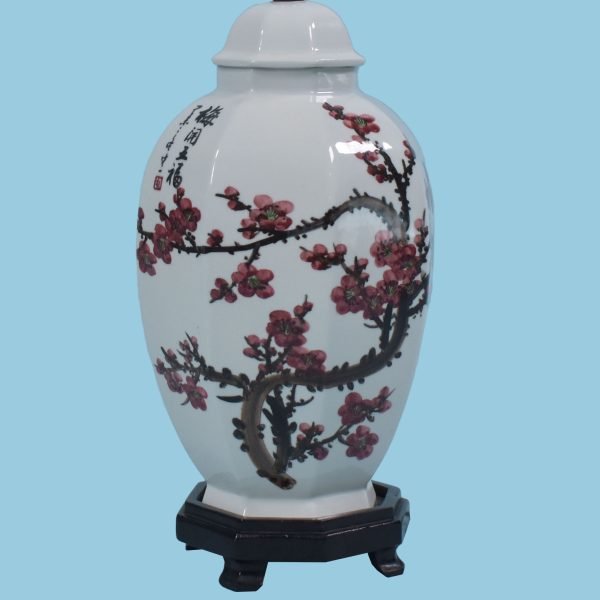 Single Pagoda Blossom Table Lamp