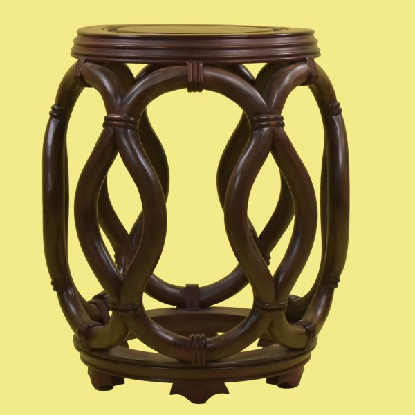 Single Wooden Garden Stool