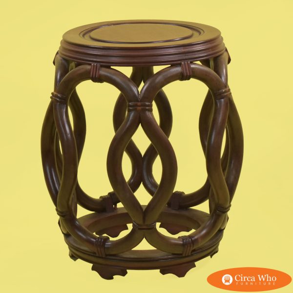 Single Wooden Garden Stool