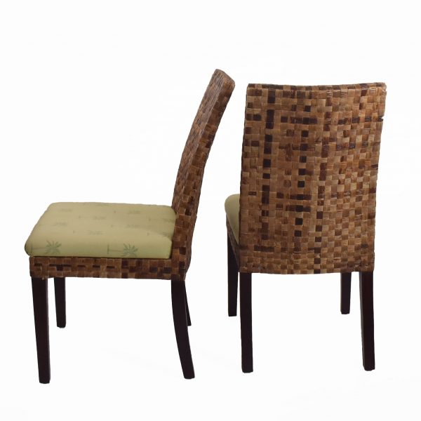 Single Woven Rattan Chair by Braxton Culler