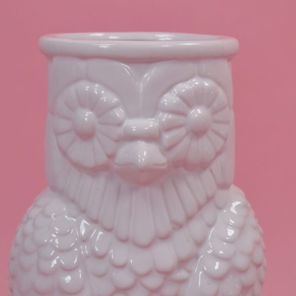 Small Ceramic Owl Vase