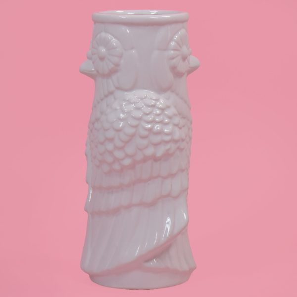 Small Ceramic Owl Vase