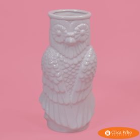 Small Ceramic Owl Vase