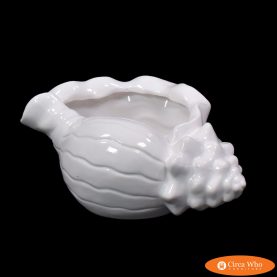 Small Ceramic Shell Bowl